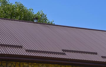 typical Langton Matravers corrugated roof uses
